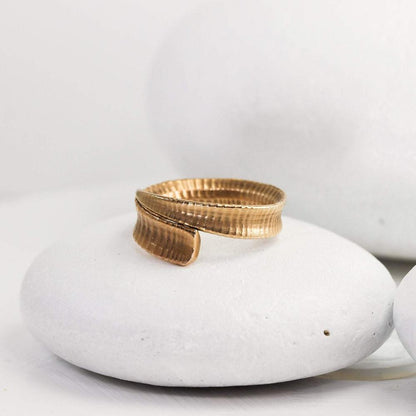 Cactus Spine Ring in Bronze