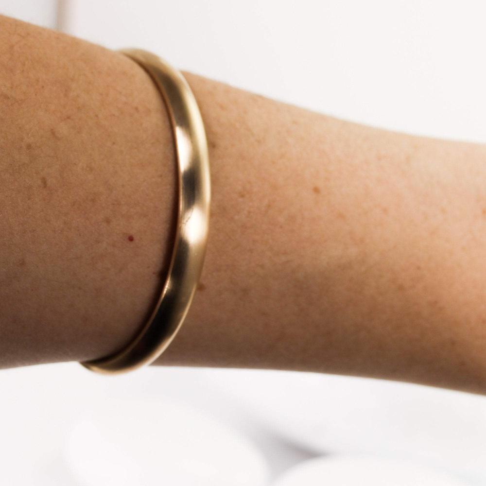 Extra Wide Matte Gold, Rose Gold, and Silver Cuff