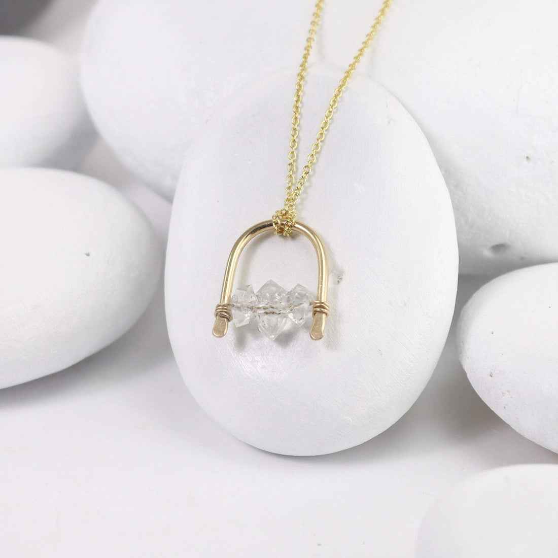 Herkimer Arch Necklace