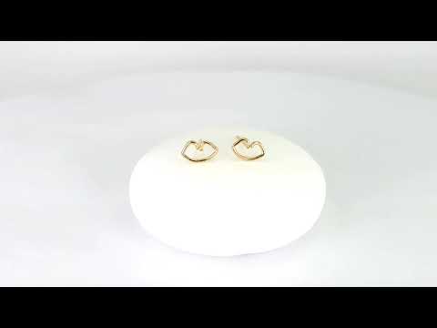 Mini Kiss Stud Earrings